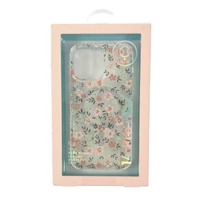 Pink Sky iPhone 14 Pro Max Floral/ Clear Case MagSafe Compatible NIB